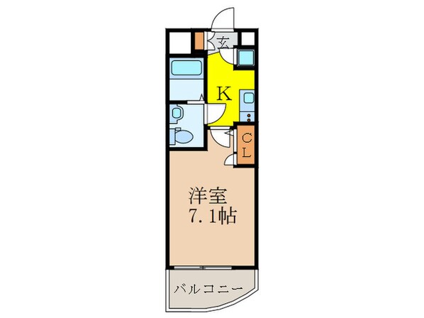 セレニテ新大阪calmeの物件間取画像